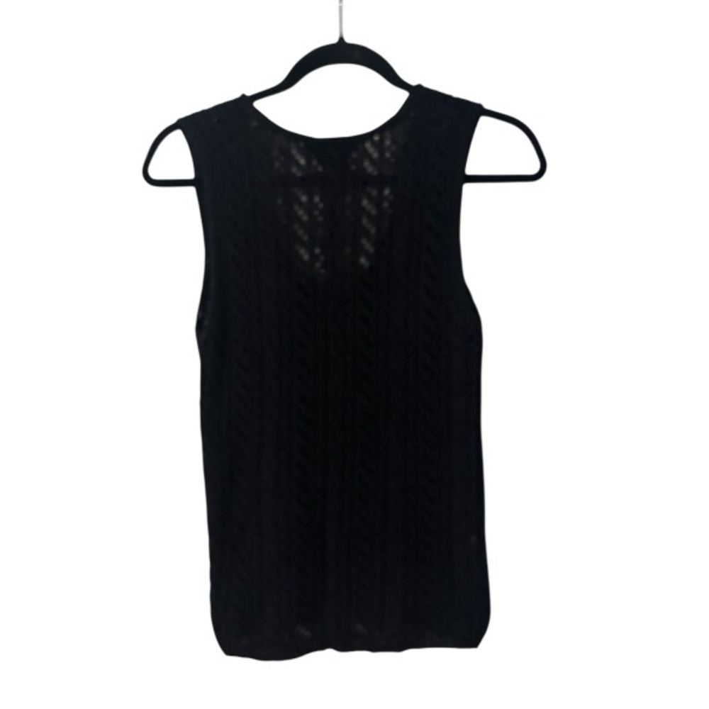 BCBGMaxAzria Loose Knit Sweater Vest - Picture 3 of 4